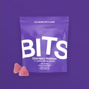bits elderberry wellness (indica) 100mg gummy